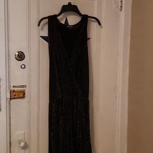 Charlotte Russe + glitter sleeveless romper